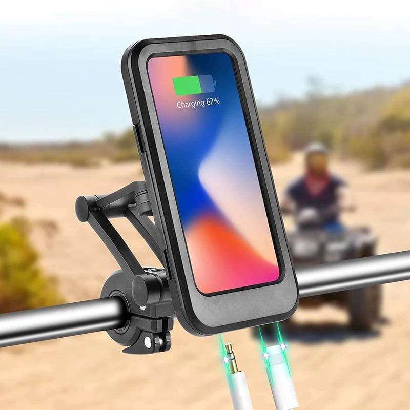 15W Powerbank - Waterproof Mount for Bicycle Handlebar