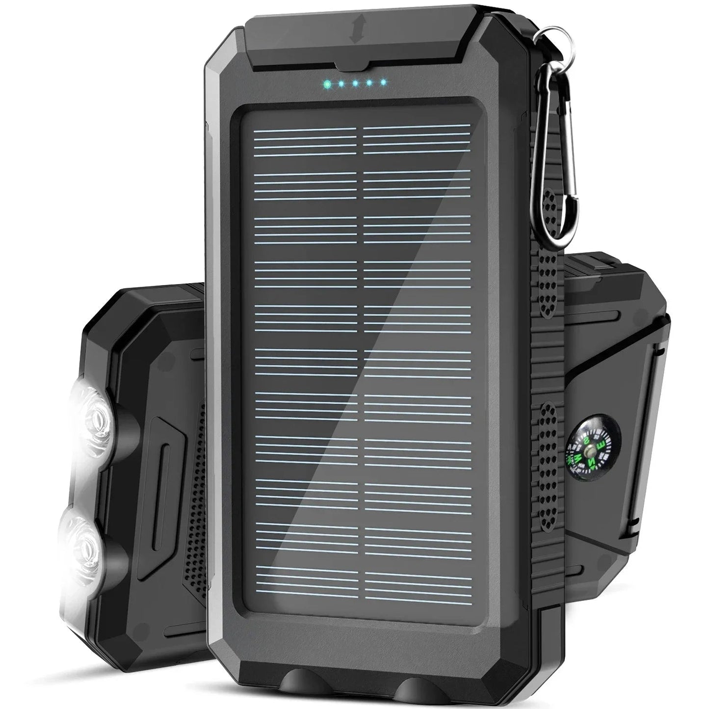 500000mAh - Portable and IP67 Waterproof Solar Power Bank