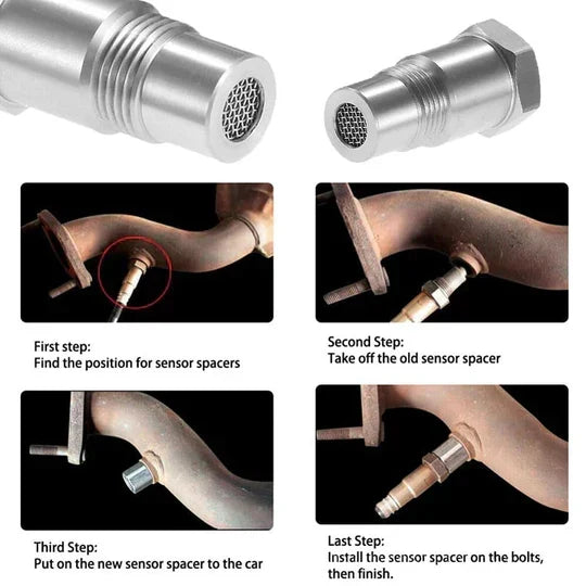 Adaptateur universel de sonde lambda pour voiture M18x1.5 – solution pour voyant moteur allumé