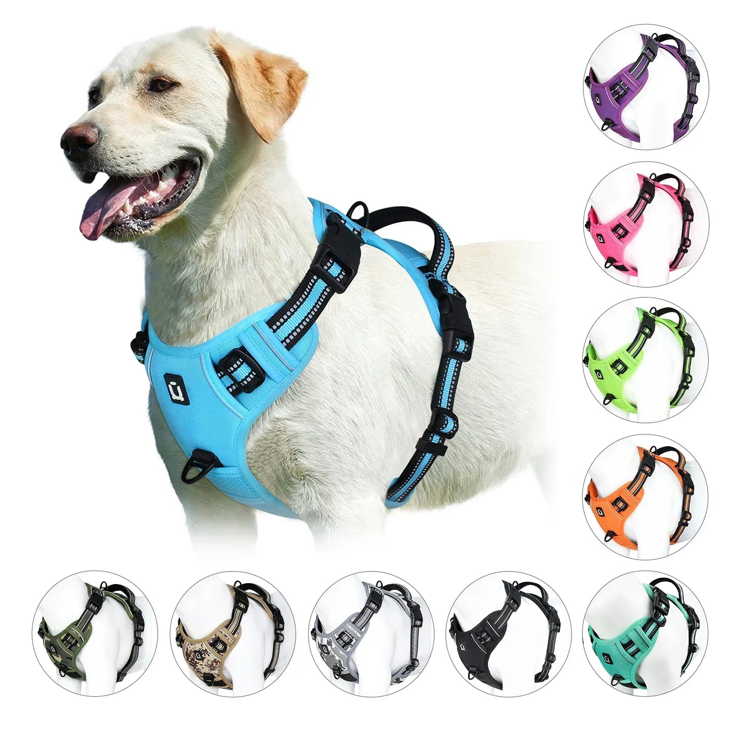 Adjustable Dog Harness for Comfortable Walks