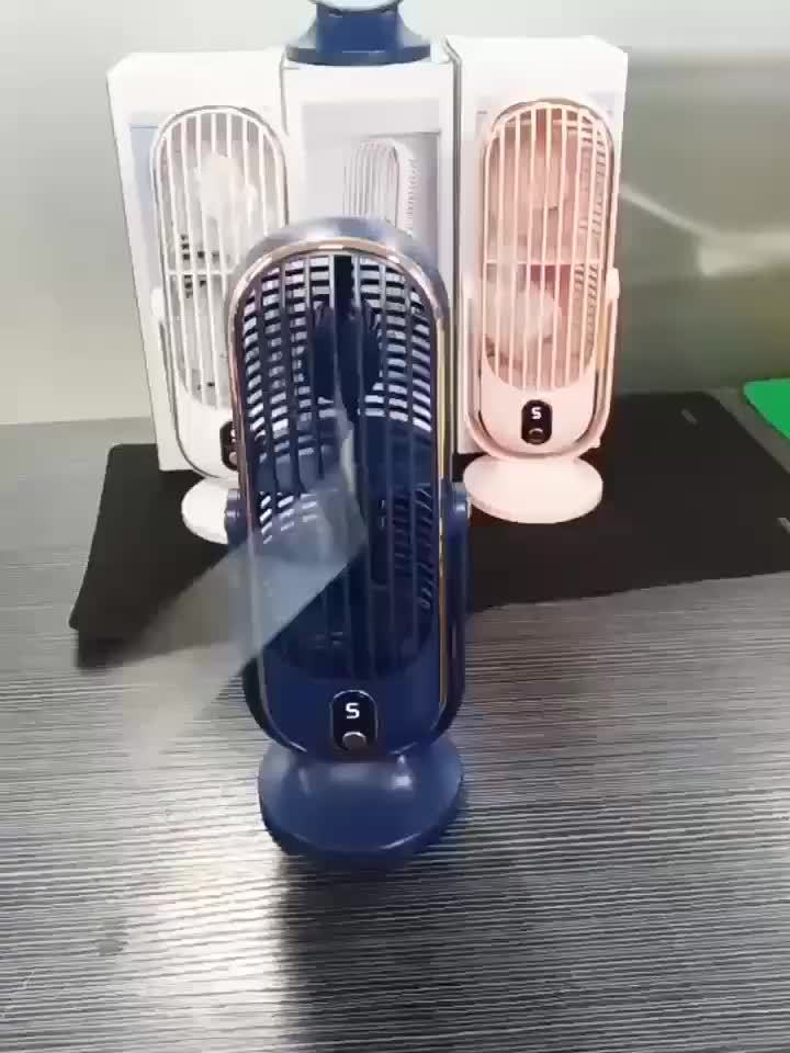 AeroLux Elite Cooling Fan | Dual Motor, 720° Rotation, USB Rechargeable & Ultra Quiet for Ultimate Comfort Anywhere