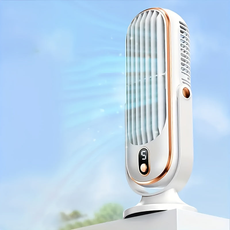 AeroLux Elite Cooling Fan | Dual Motor, 720° Rotation, USB Rechargeable & Ultra Quiet for Ultimate Comfort Anywhere