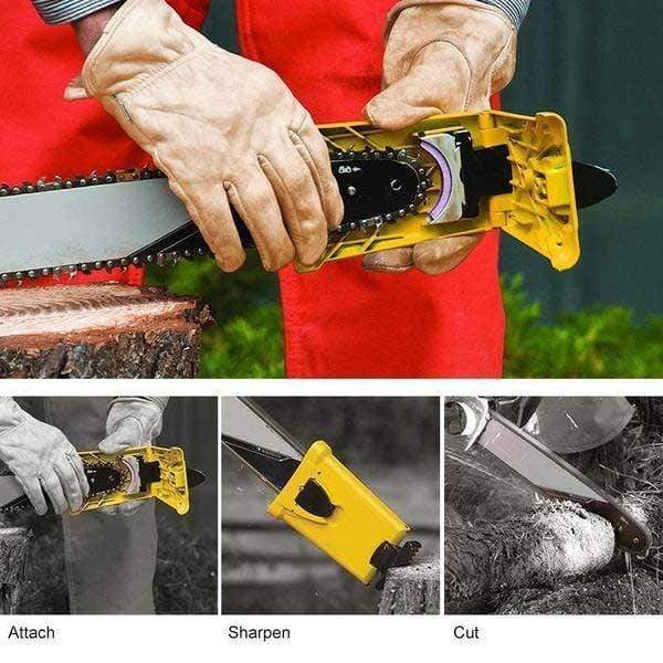 Affûteur compact : rapide, haute qualité, affûteur compact pour dents de chaîne de tronçonneuse