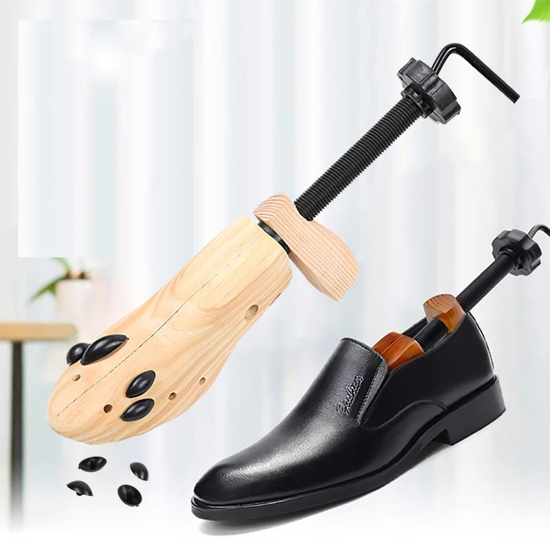 Agrandisseur de chaussures en bois - Ajustable et durable pour un ajustement parfait