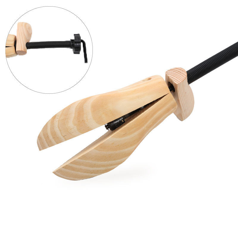 Agrandisseur de chaussures en bois - Ajustable et durable pour un ajustement parfait