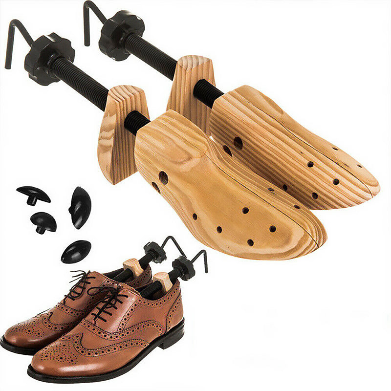 Agrandisseur de chaussures en bois - Ajustable et durable pour un ajustement parfait