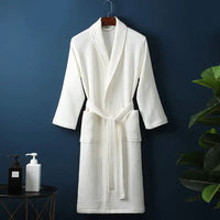 AIRWEAVE Robe – Unisex ρόμπα μπάνιου με υφή βάφλας