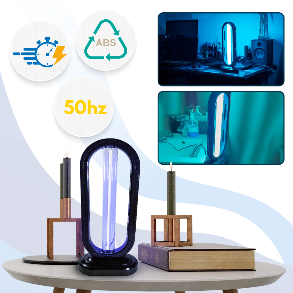 Ampoule UV désinfectante multi-surfaces – Traitement anti-punaises de lit pour maison et voyage