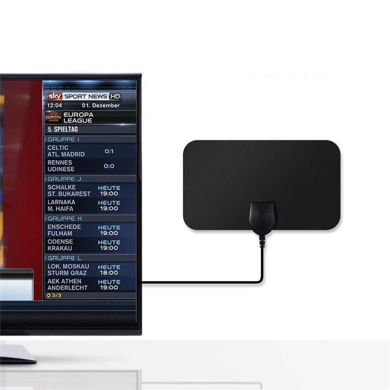 Antenne TNT numérique plate