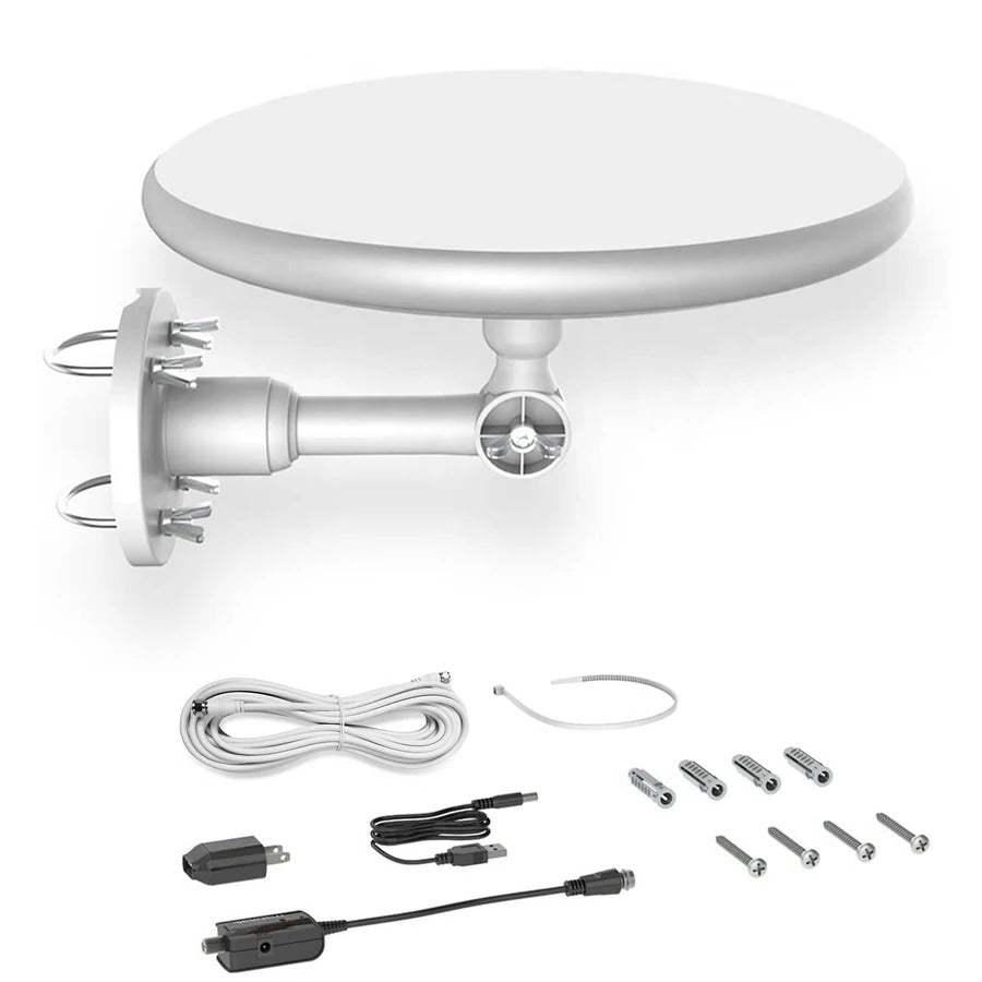 Antenne TV numérique HD extérieure longue portée | Chaînes HD et 4K gratuites