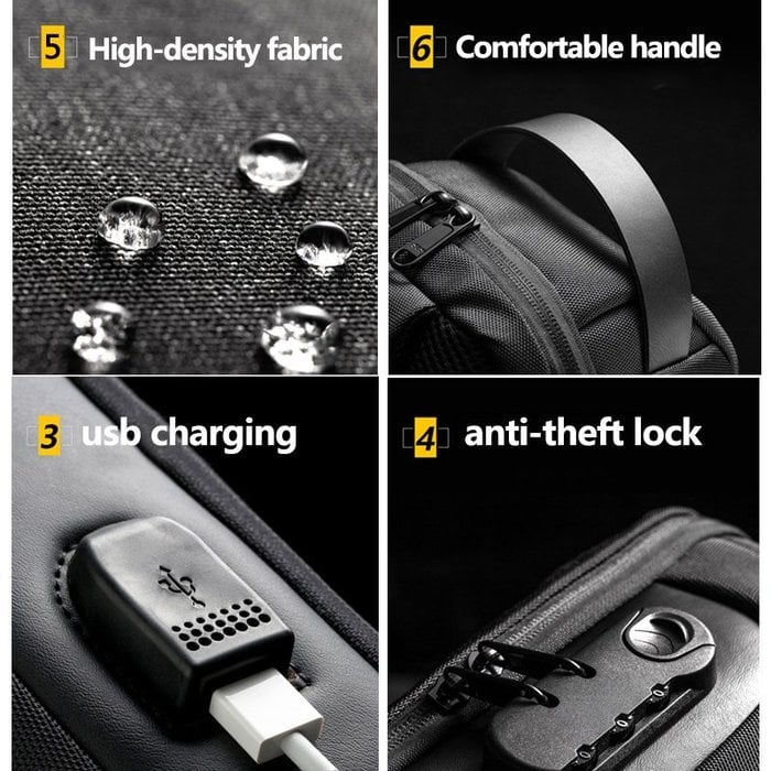 Anti-Theft Sling Bag