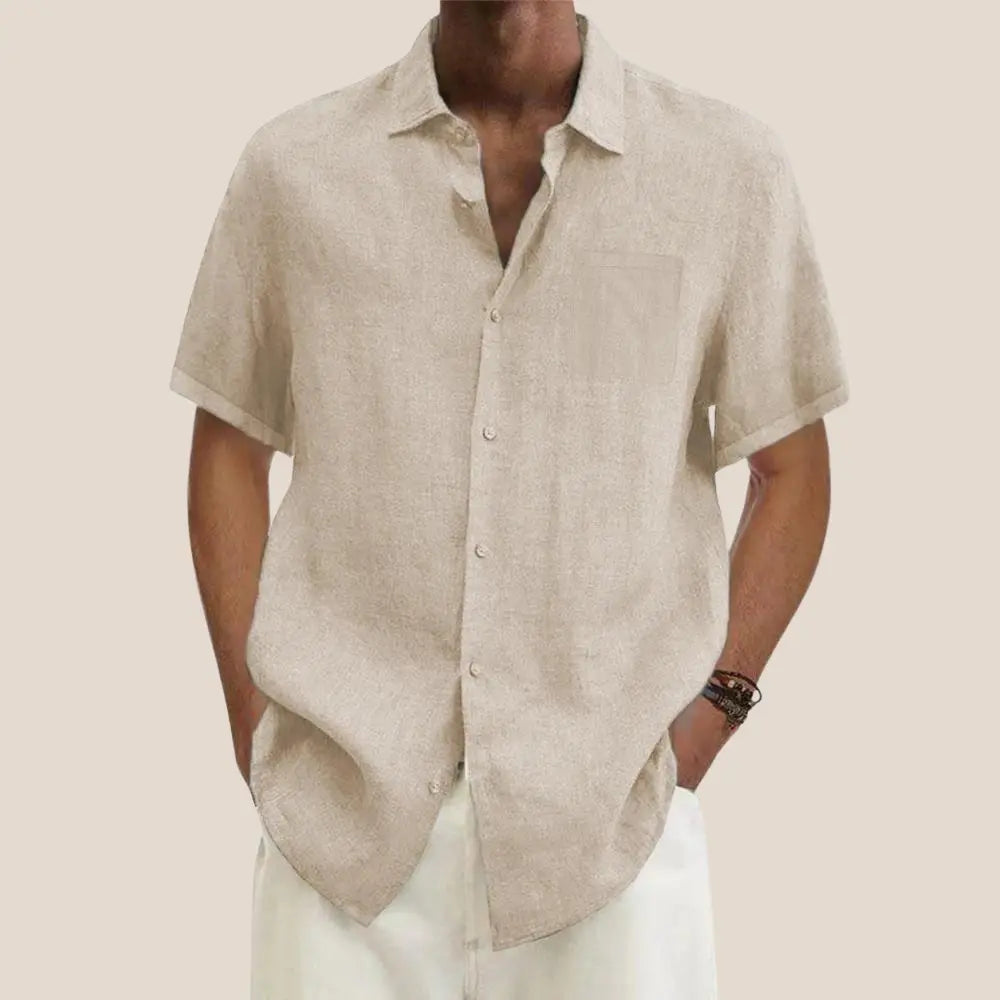 Antwerp Linen Shirt (Short Sleeves)