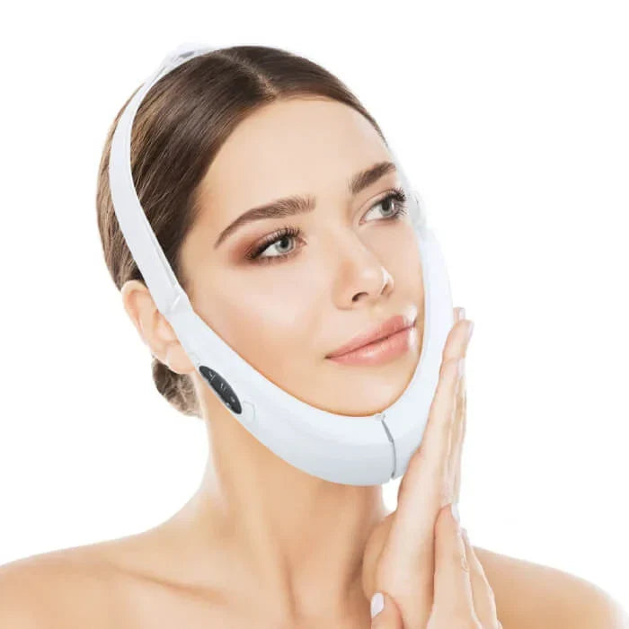 Appareil de tonification et de lifting du visage en V à micro-courants et technologie infrarouge