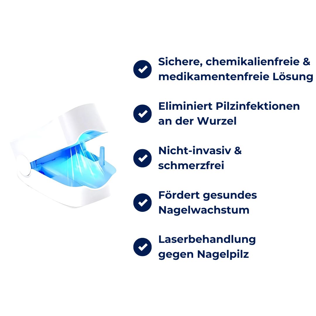 Appareil laser anti-mycose des ongles sans douleur et efficace