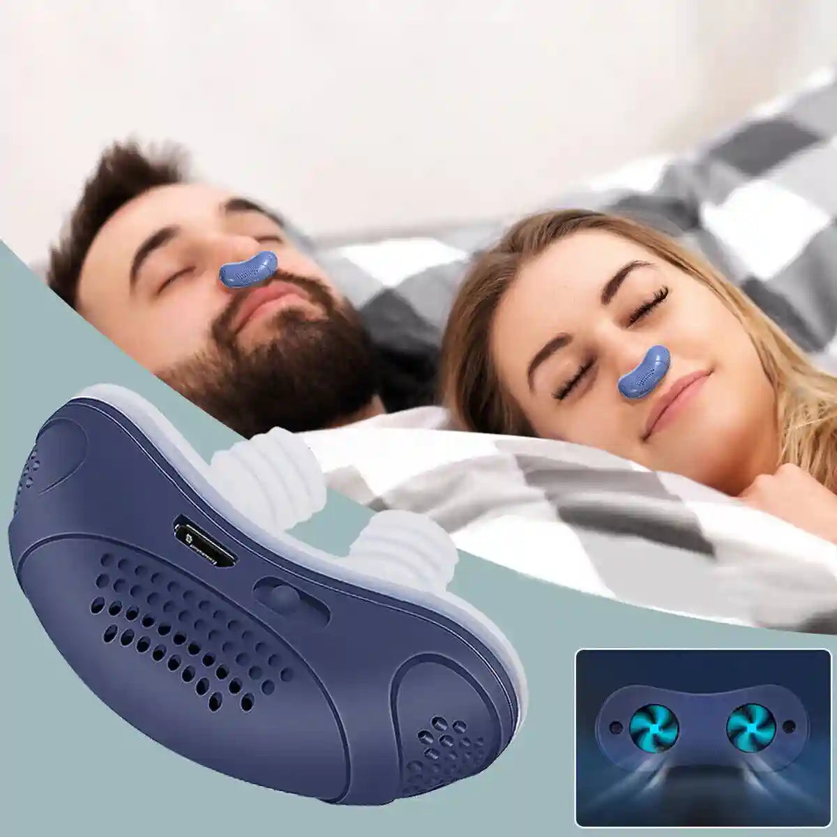 Appareil micro CPAP anti-apnée du sommeil - Anti-ronflement
