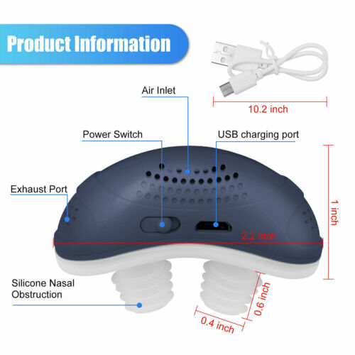 Appareil micro CPAP anti-apnée du sommeil - Anti-ronflement