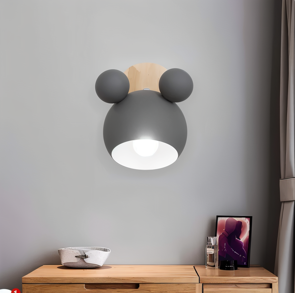 Applique murale au design moderne et ludique