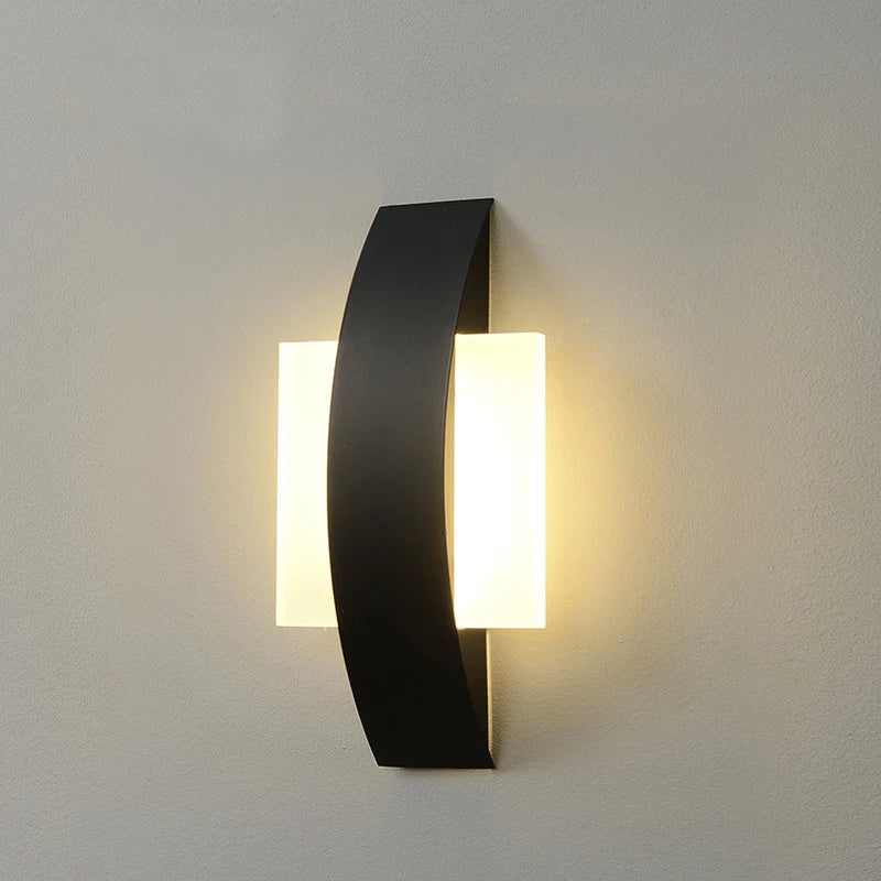 Applique murale en acrylique | Design minimaliste pour éclairage d'ambiance