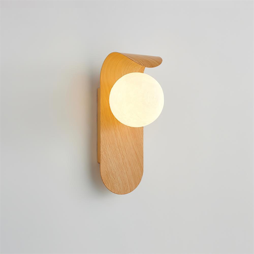 Applique murale globe mat, luminaire résistant à l'humidité pour salle de bain ou extérieur