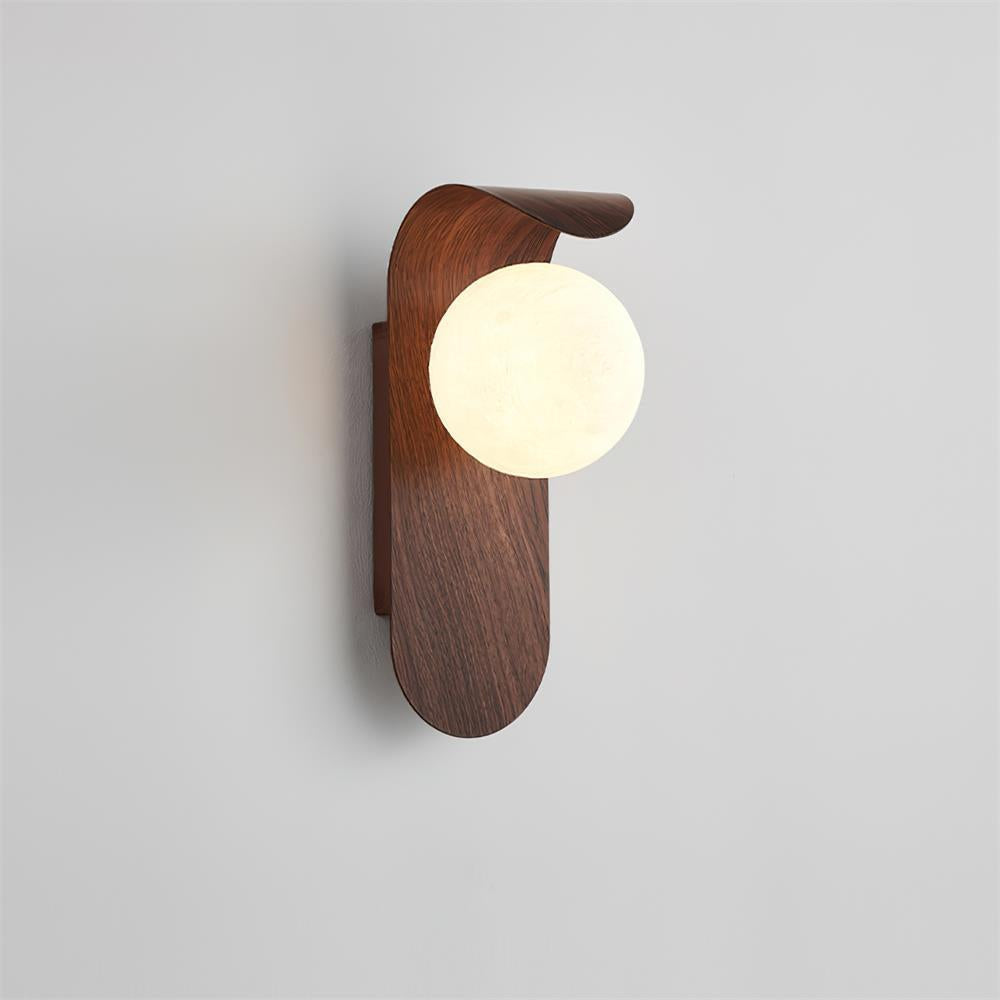 Applique murale globe mat, luminaire résistant à l'humidité pour salle de bain ou extérieur