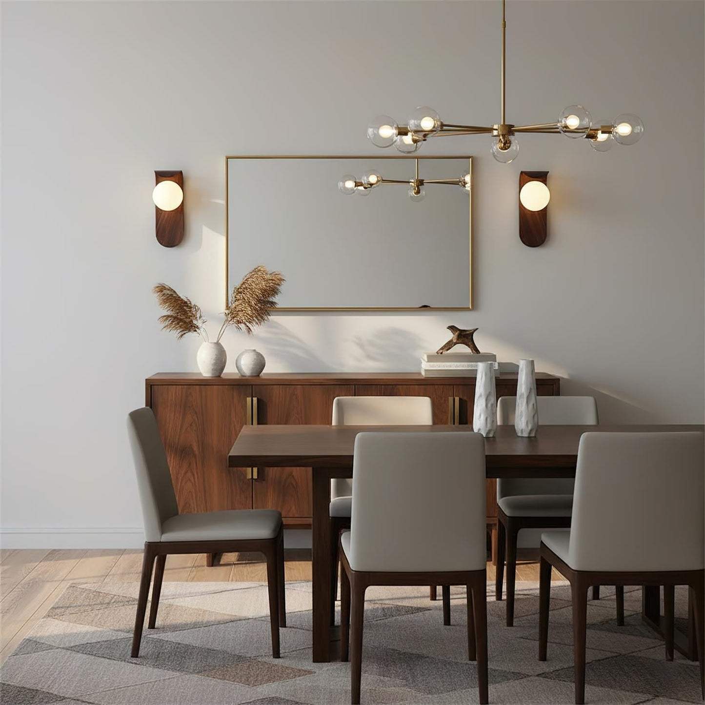 Applique murale globe mat, luminaire résistant à l'humidité pour salle de bain ou extérieur