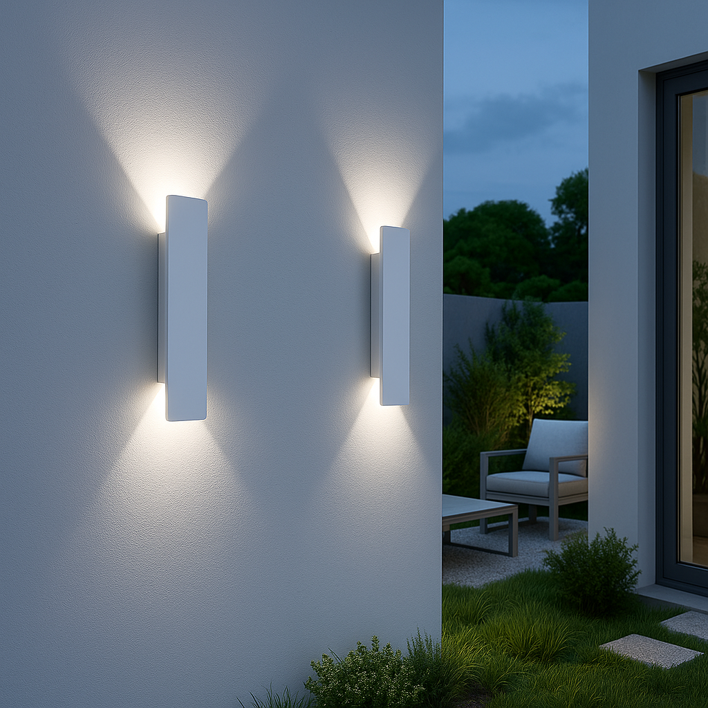 Applique murale LED extérieure Streamline – Étanche IP65 – Disponible en 4 tailles