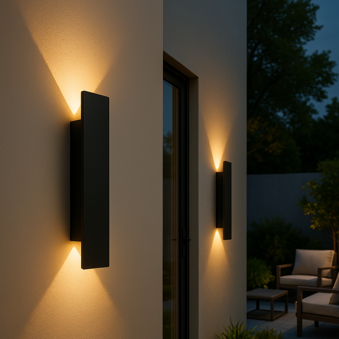 Applique murale LED extérieure Streamline – Étanche IP65 – Disponible en 4 tailles