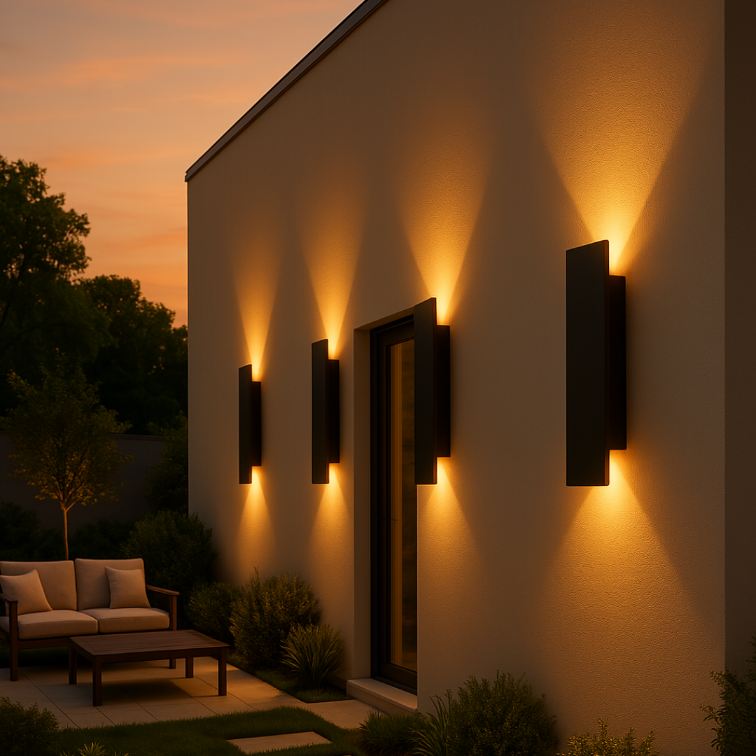 Applique murale LED extérieure Streamline – Étanche IP65 – Disponible en 4 tailles