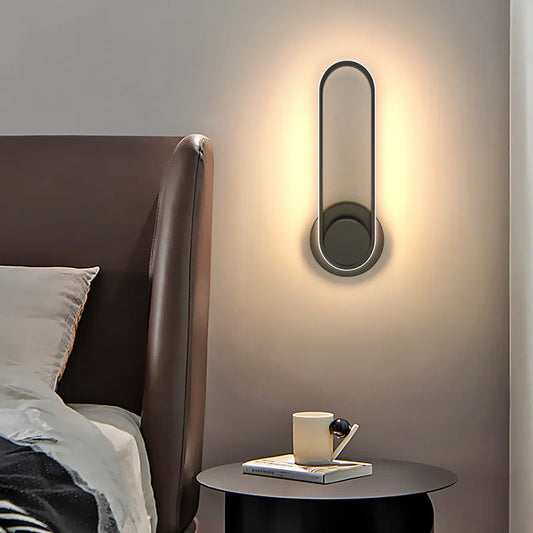 Applique murale LED moderne - applique en aluminium orientable à 330°