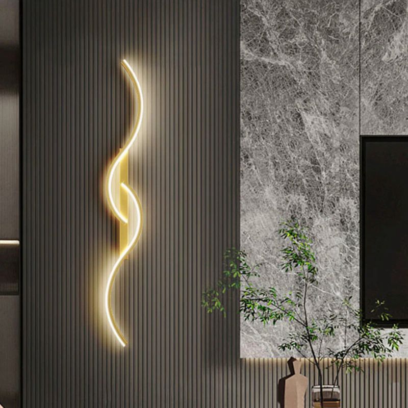 Applique murale LED moderne aux formes géométriques épurées