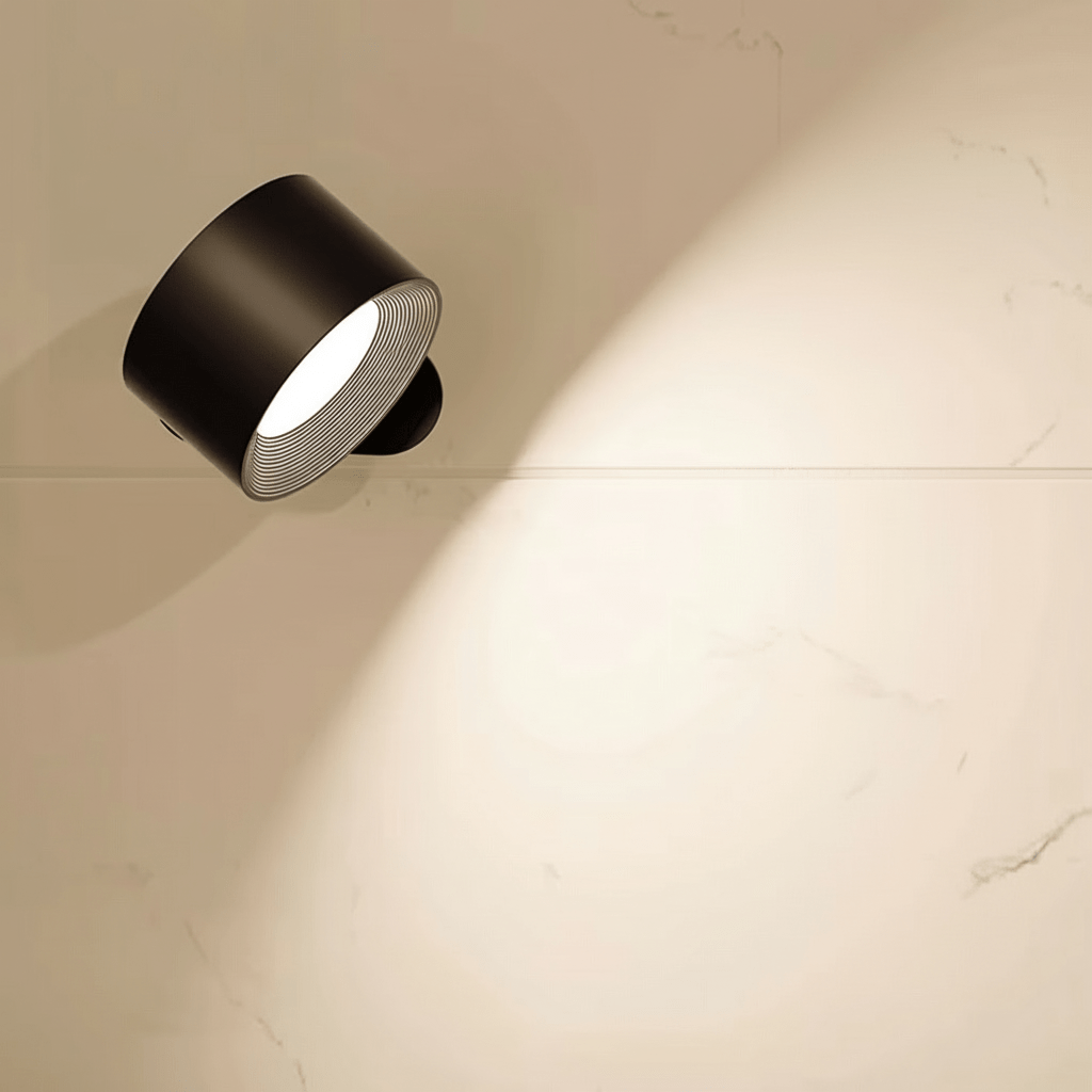 Applique murale LED sans fil rechargeable style nordique pour chambre, couloir et coin lecture