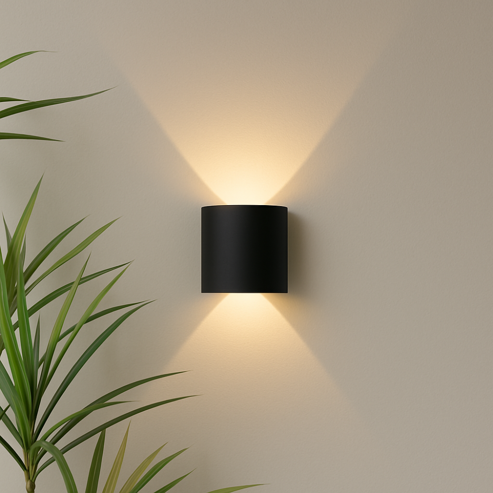 Applique murale moderne d'intérieur et d'extérieur – luminaire LED minimaliste