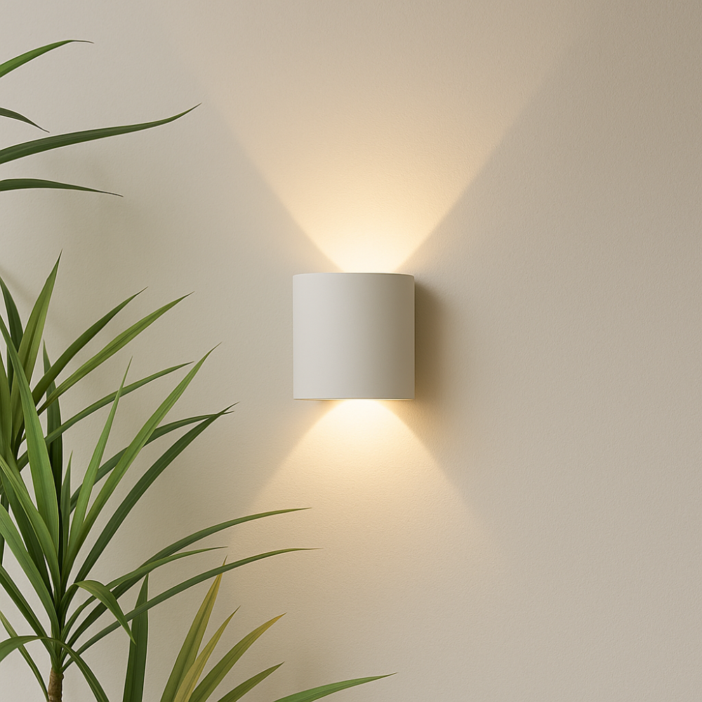 Applique murale moderne d'intérieur et d'extérieur – luminaire LED minimaliste