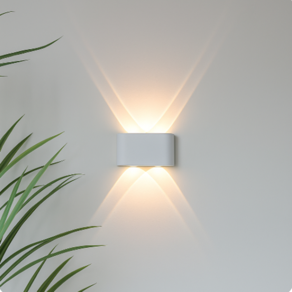 Applique murale moderne d'intérieur et d'extérieur – luminaire LED minimaliste