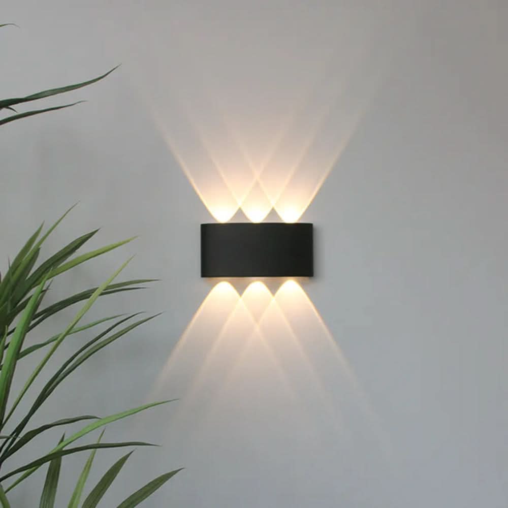 Applique murale moderne d'intérieur et d'extérieur – luminaire LED minimaliste