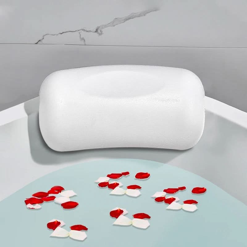 AQUACLOUD Premium Bath Pillow – Ergonomic & Non-Slip for Relaxing Baths