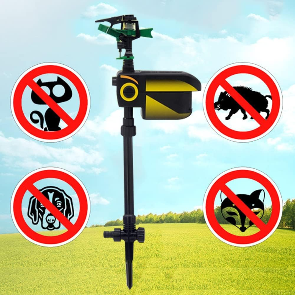 Arroseur de jardin répulsif pour animaux à détecteur de mouvement