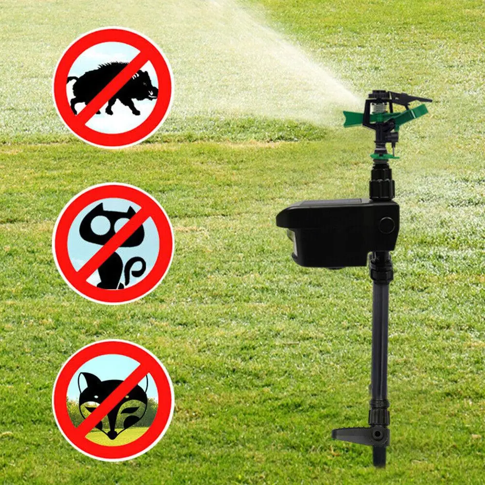 Arroseur de jardin répulsif pour animaux à détecteur de mouvement