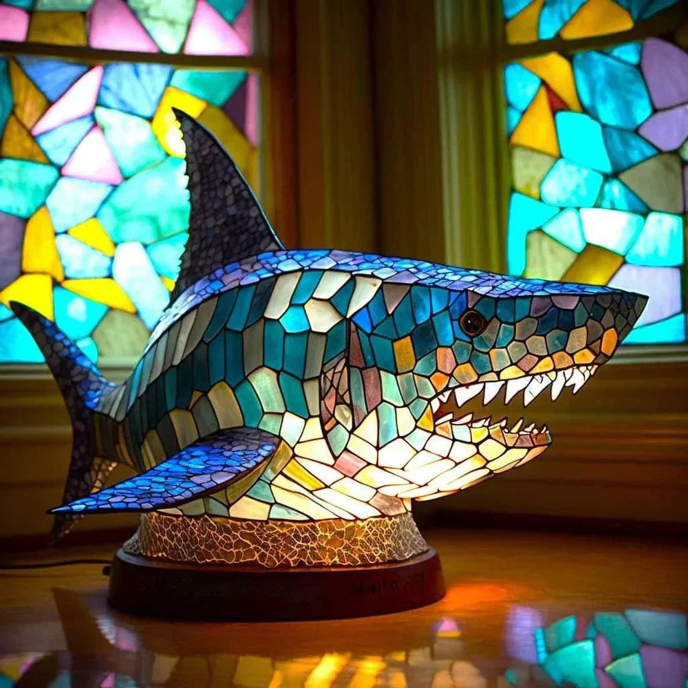 Artistic Glass Lamp with Unique Animal Designs for Stylish Decor