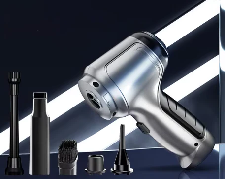 Aspirateur à main sans fil – puissance d'aspiration 95 000 Pa pour la maison et la voiture – nettoyage rapide et efficace partout