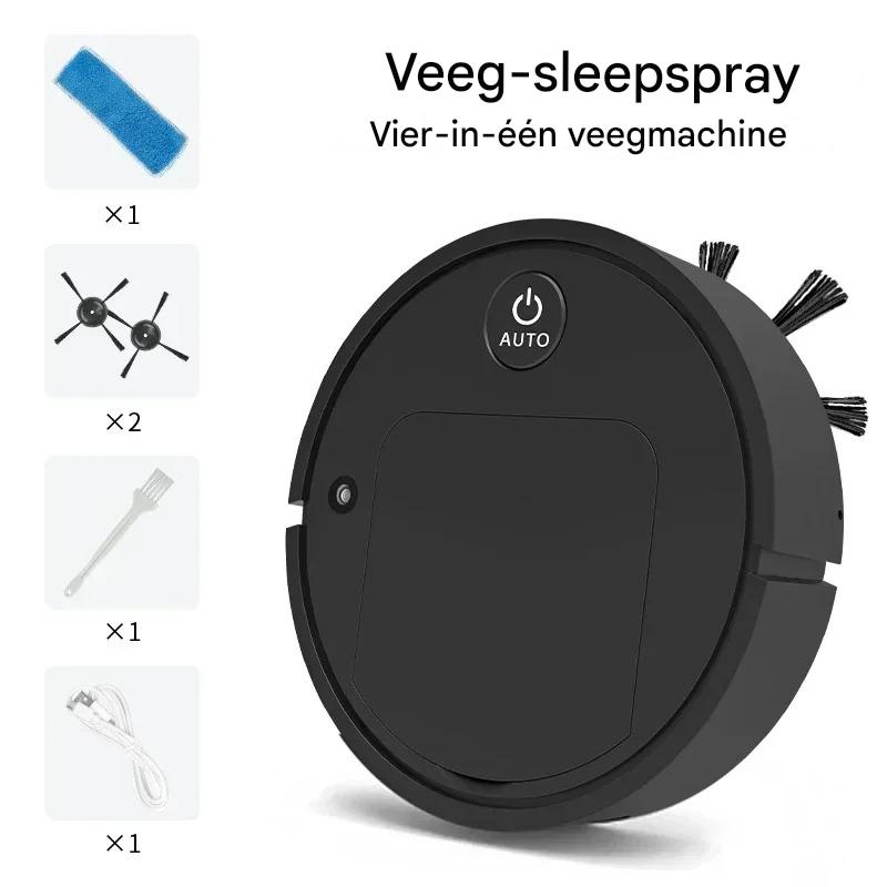 Aspirateur robot nettoyant multifonction 4 en 1