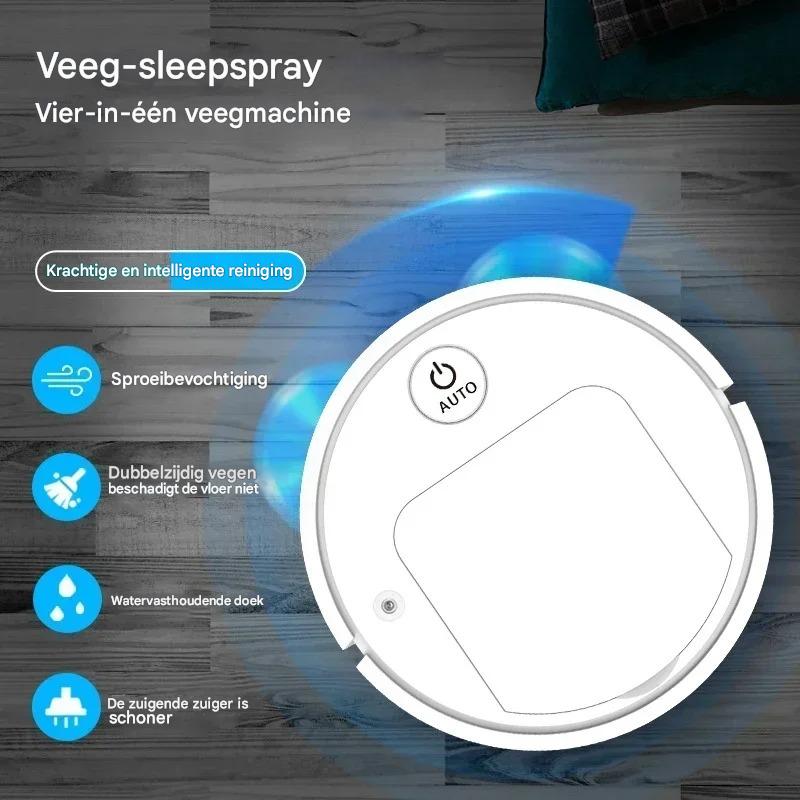 Aspirateur robot nettoyant multifonction 4 en 1