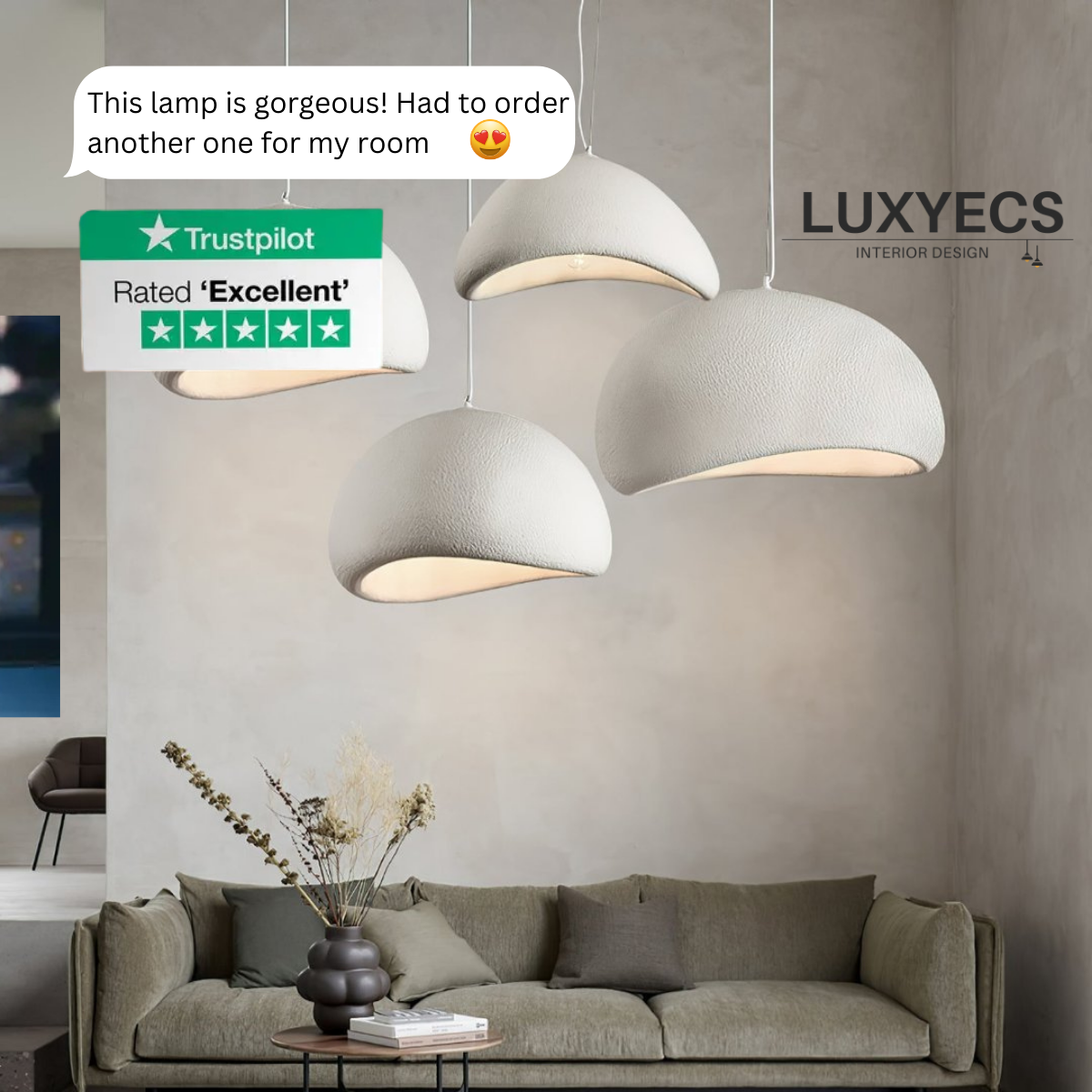 Aurea Pendant Light Modern Dimmable Home Ambient Lighting