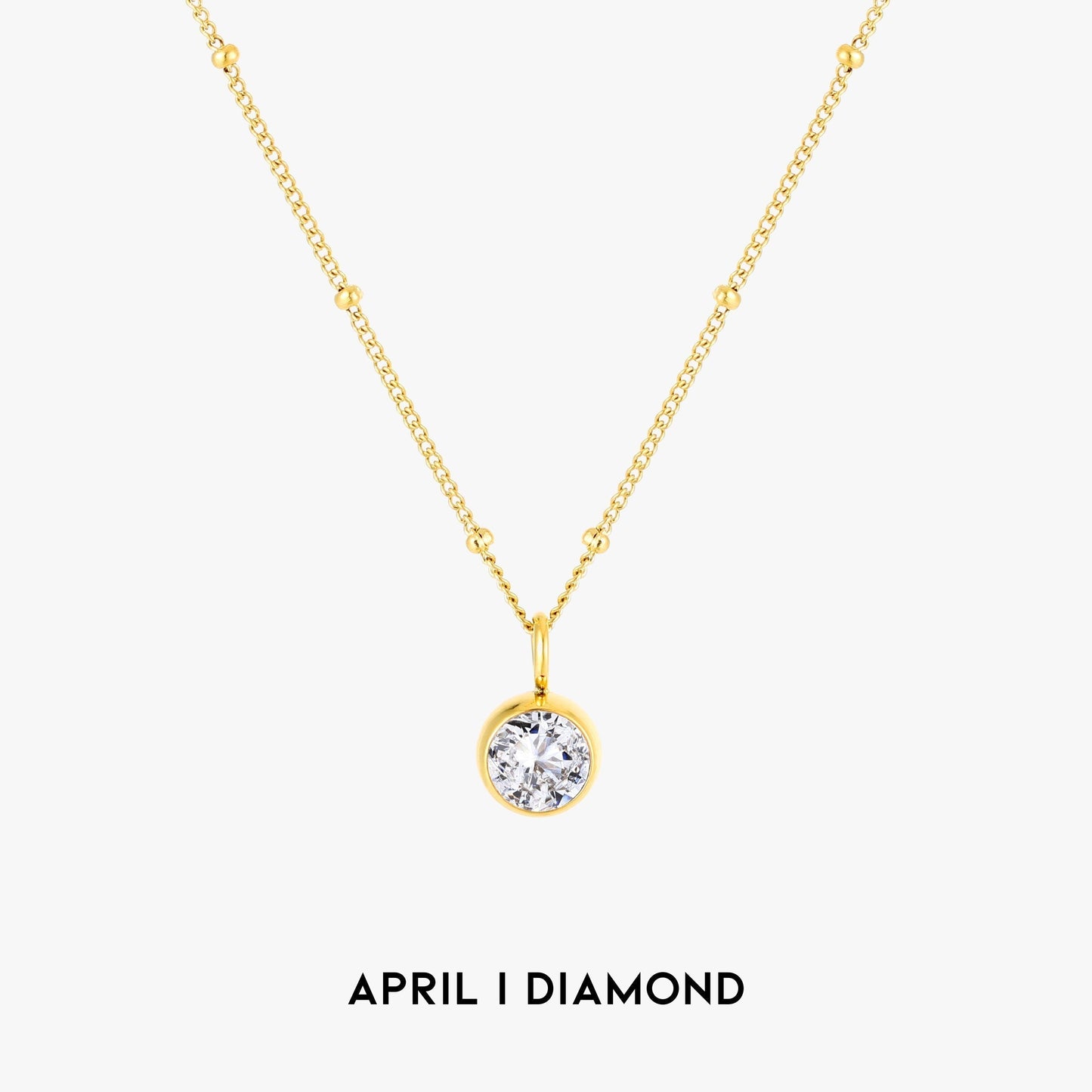 Aurora Birthstone Necklace - A Enchanting Connection