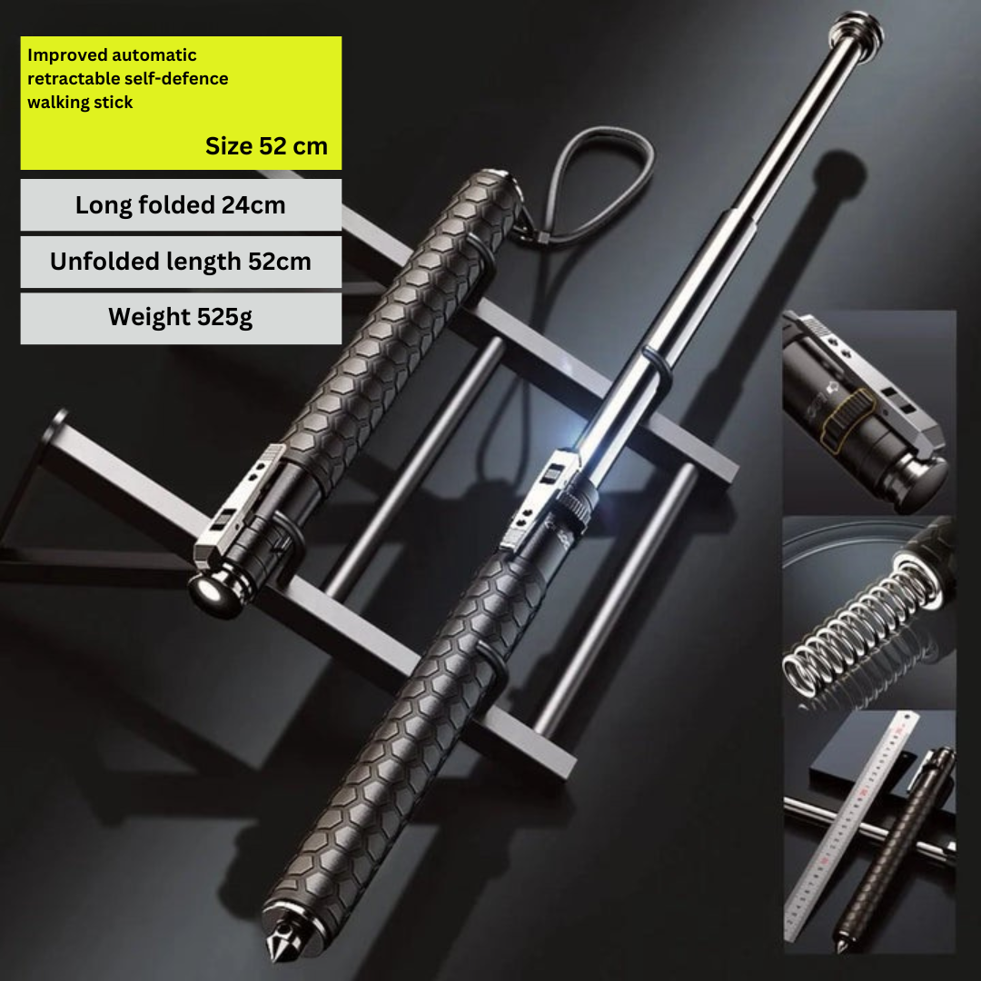 Automatic Walking Stick for Urban Safety Self-Defense