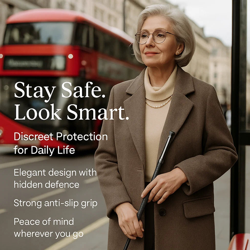 Automatic Walking Stick for Urban Safety Self-Defense