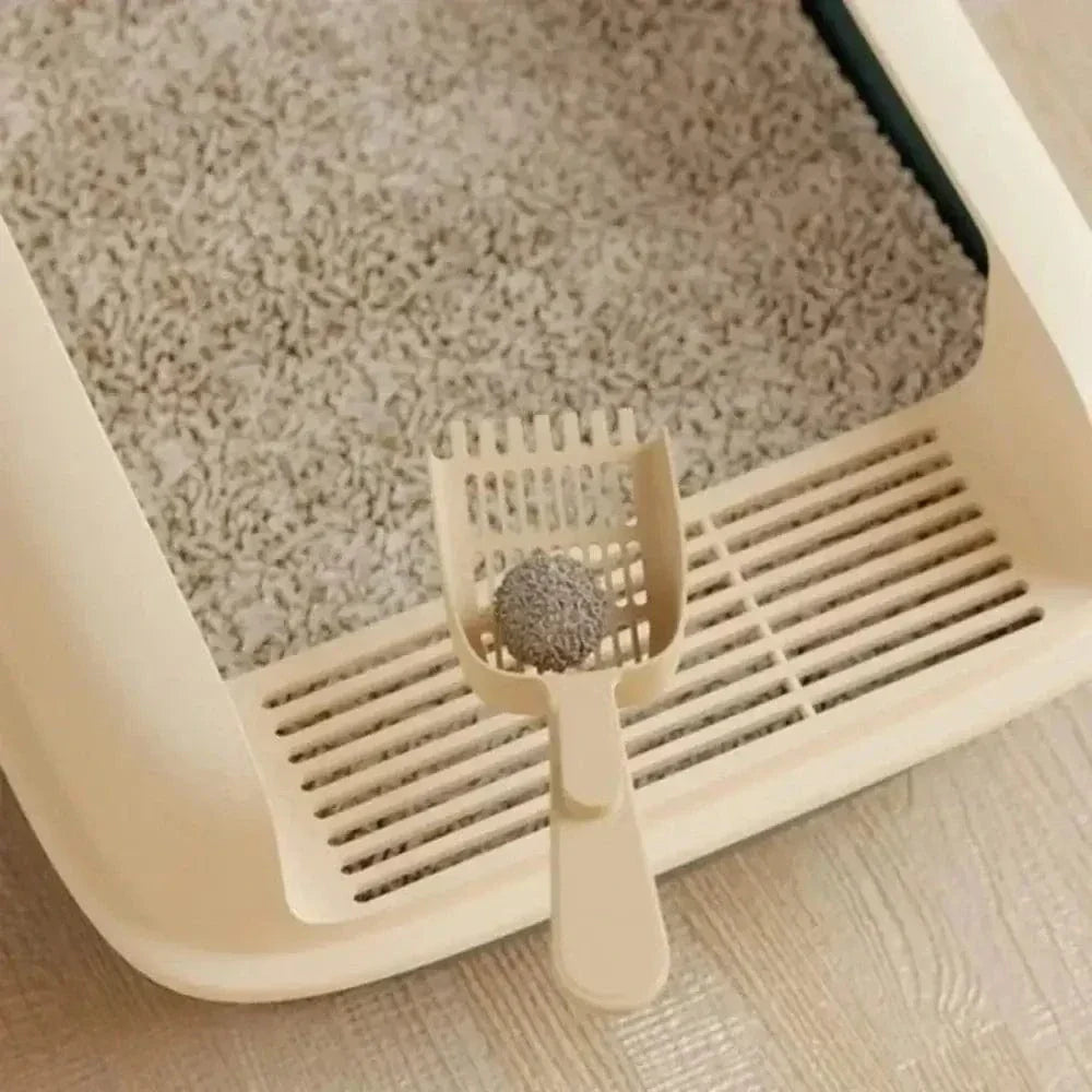 Bac à litière pour chat, largeur 30 cm – compact et hygiénique