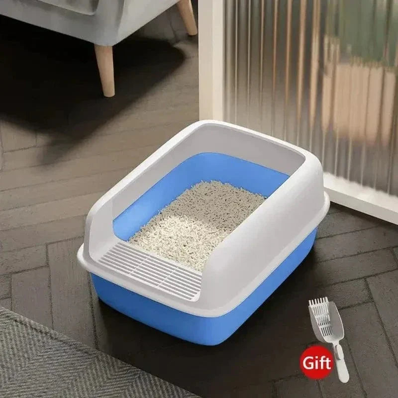 Bac à litière pour chat, largeur 30 cm – compact et hygiénique