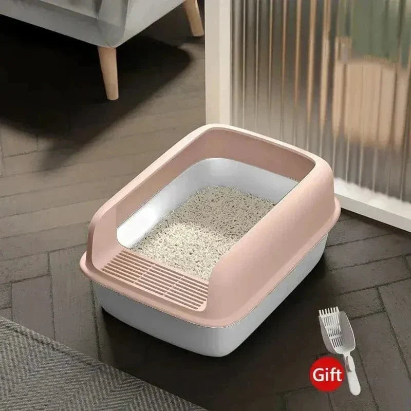 Bac à litière pour chat, largeur 30 cm – compact et hygiénique