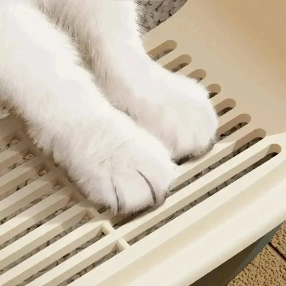 Bac à litière pour chat, largeur 30 cm – compact et hygiénique